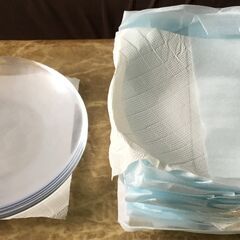 透明皿　24cmの画像