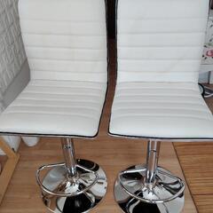 バーカウンターチェア2個セット