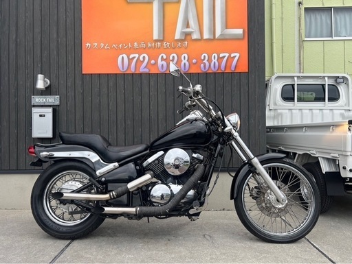 ★80万円　バルカン400II 車検付き！セル1 実働車　カワサキ　バルカン　VN400A