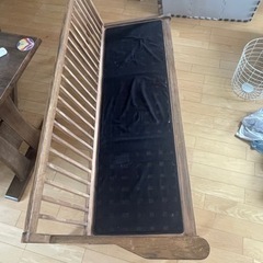 ソファ　木枠　家具の画像