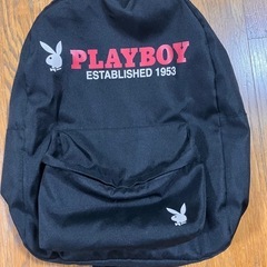 値下げしました‼️PLAYBOYロゴ入りリュック