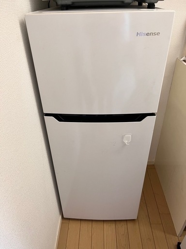 Hisense 冷凍庫・冷蔵庫　120lホワイト
