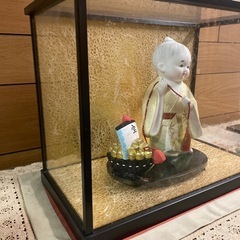 博多人形　宝船　レトロ　玄関　置物の画像