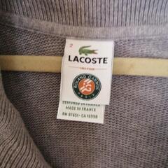 売り切れました、LACOSTE カーディガンの画像