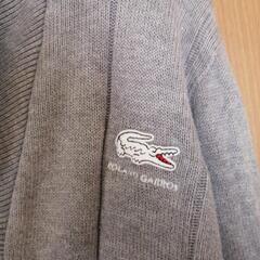 売り切れました、LACOSTE カーディガンの画像