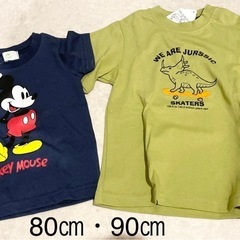 新品タグ付き　80㎝　90㎝　半袖