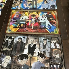 組立済 ジグソーパズル　1000ピース　名探偵コナン　まとめて　ジャンクの画像