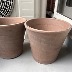 【中古　陶器プランター差し上げます】の画像