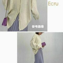 Myu 大きいサイズＯＫ ニット カーディガン セーター M L LL 3Lの画像