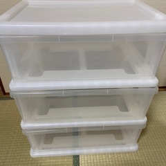 (決定)衣装ケース 3段