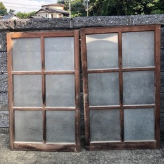 昭和のガラス窓
の画像