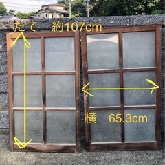 昭和のガラス窓
の画像