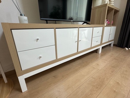 IKEA カラックス テレビ台 インサート付き