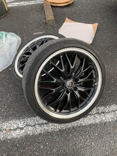 本日（9月29日）限定！19インチ　マルチフォルケッタ　タイヤ付き4本　深リム