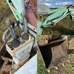 ミニユンボ　IHI IS-9UX 作動確認済の画像