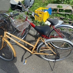 【引き取り先決まりました】サビあり自転車