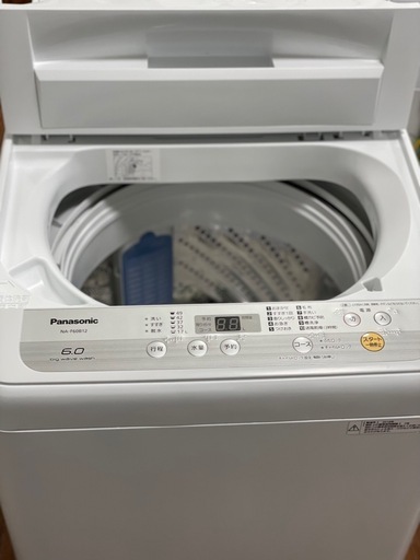 送料・設置込み可　洗濯機　6kg Panasonic 2018年