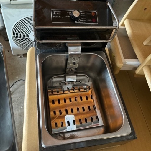 電気フライヤー卓上