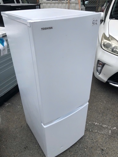 北九州市内配送無料　保証付き 2021年　冷蔵庫 BSシリーズ セミマットホワイト GR-T15BS-W [153L /2ドア /右開