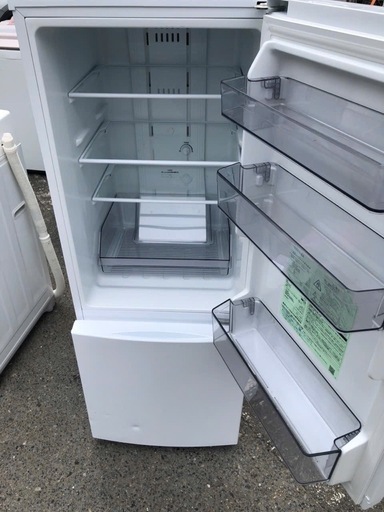 北九州市内配送無料　保証付き 2021年　冷蔵庫 BSシリーズ セミマットホワイト GR-T15BS-W [153L /2ドア /右開