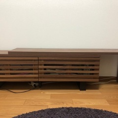 【受け渡し予定者決定】テレビ台　スライドOK　収納付き　の画像