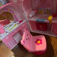 メルちゃんの家、美容院セットの画像