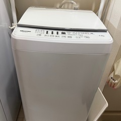 Hisense　洗濯機　2020年製　HW-G55B-W  