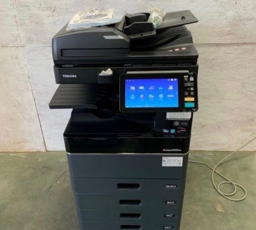 TOSHIBA A3 カラーコピー機 複合機 e-STUDIO 2000AC 4段給紙 ADF有 中古トナー付