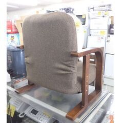 ニトリ 高座椅子 ハープ3 一人掛け椅子 肘掛け ブラウン系 ☆ 札幌市 北区 屯田 の画像