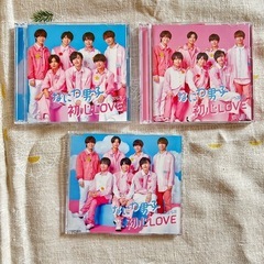 なにわ男子 初LOVE 3形態Blu-ray