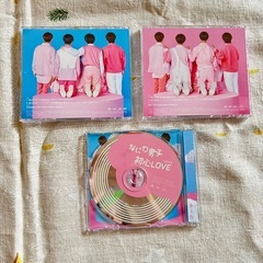 なにわ男子 初LOVE 3形態Blu-rayの画像