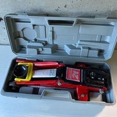  2t 油圧ジャッキ 専用ケース付き フロアージャッキ 