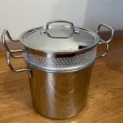 ジオ　パスタポット　パスタ鍋　両手鍋