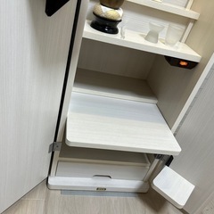 美品/スタイリッシュ仏壇(ホワイトアッシュ)の画像