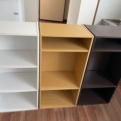 カラーボックス×3の画像