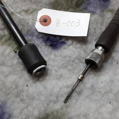 ☆GARAGE-ECO千音寺☆B-003中古パーツ ジョグZR SA39J スピードメーターケーブルの画像
