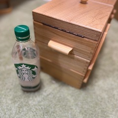 【昭和レトロ】アンティーク　木製　裁縫箱　の画像