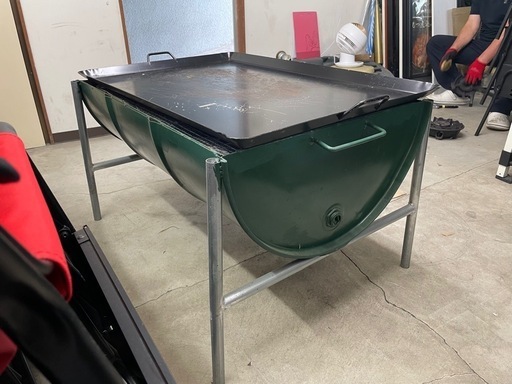 ドラム缶コンロ