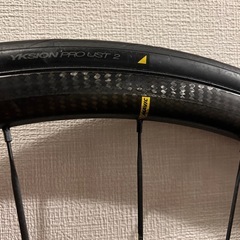 mavic ksyrium pro carbon sl ust リムブレーキの画像