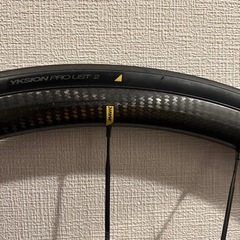 mavic ksyrium pro carbon sl ust リムブレーキの画像