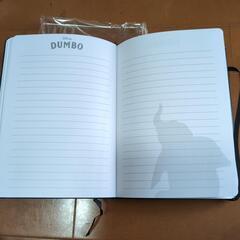 未使用品　ディズニー映画　ダンボ　ノート＆トランプの画像