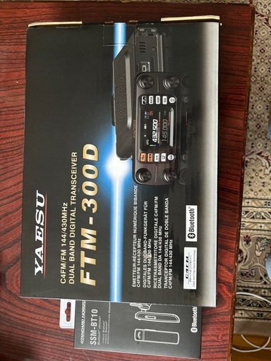 商談中です \nアマチュア無線機  ヤエスFTM-300D(50w). SSM-BT10