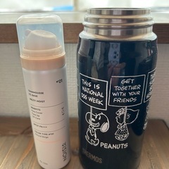 化粧下地とスヌーピー のタンブラー