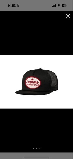 supreme キャップ