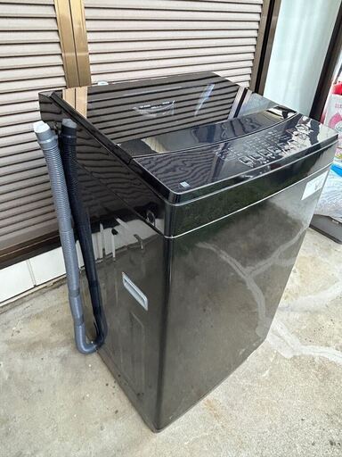 【美品】洗濯機 黒 ニトリ 6kg 2023年 NTR60BKN 大人気のブラック