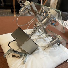 IKEAスポットライト4灯　廃盤品  の画像