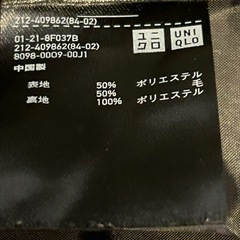 ユニクロ　レディース　コートの画像