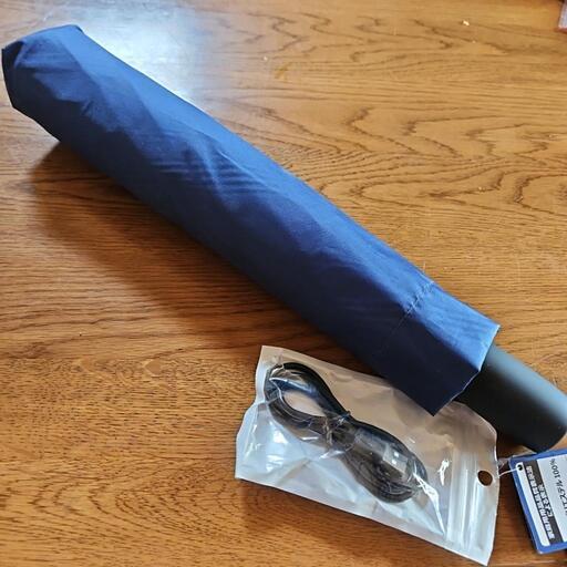 扇風機付き傘