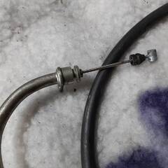 ☆GARAGE-ECO千音寺☆B-012中古パーツ ジョグZR SA39J Gロックワイヤーの画像