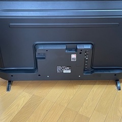 40インチテレビ、クロームキャストの画像